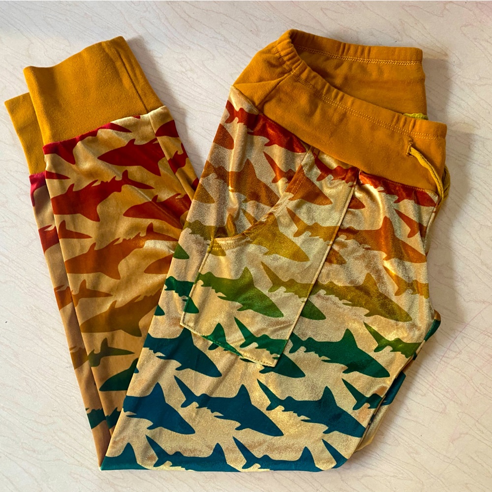 Aviator Nation Shark Joggers Sz. Small